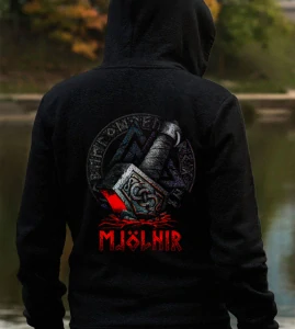 Pánska mikina Thorovo kladivo – Mjölnir